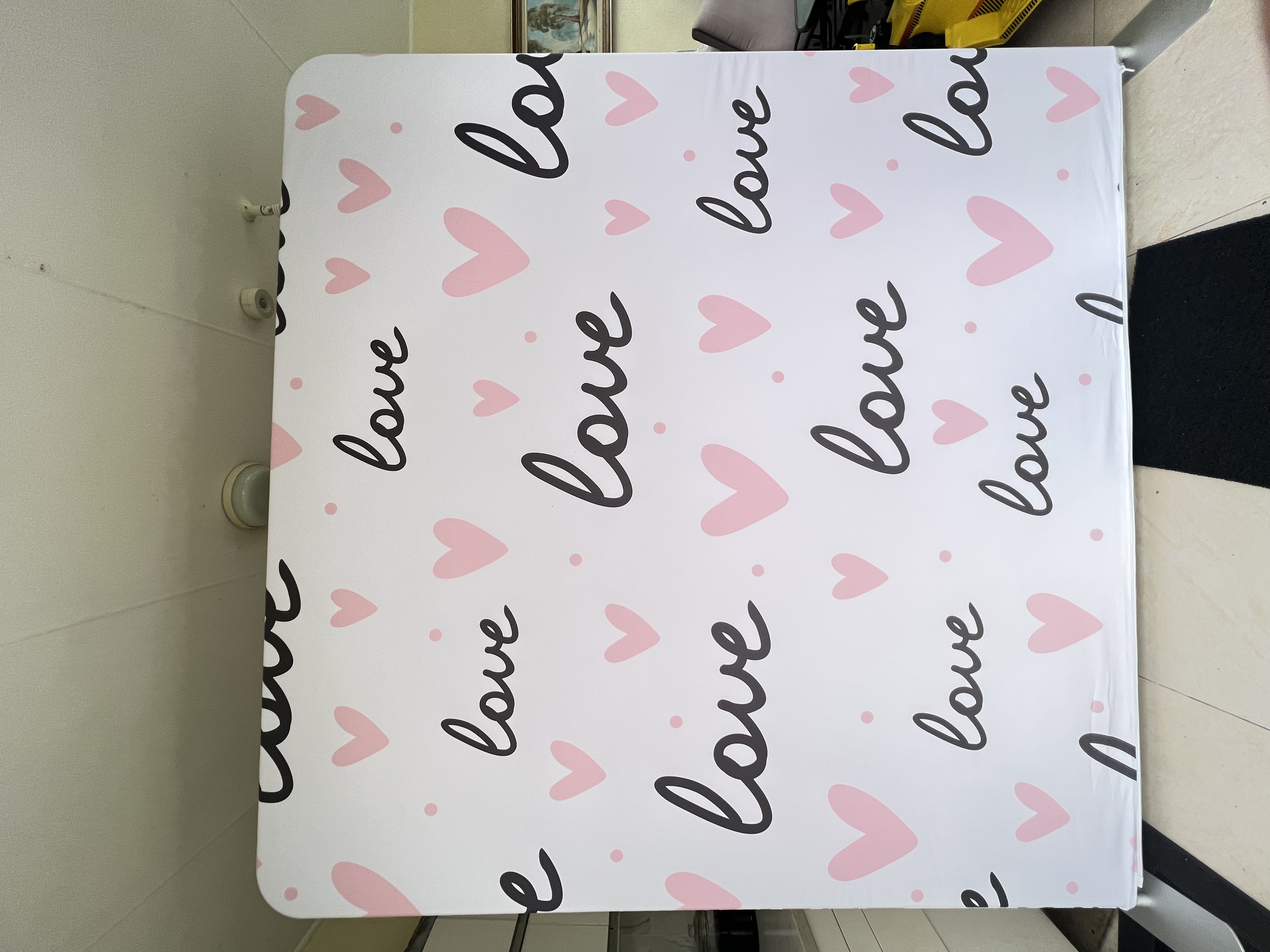 Love hearts backdrop